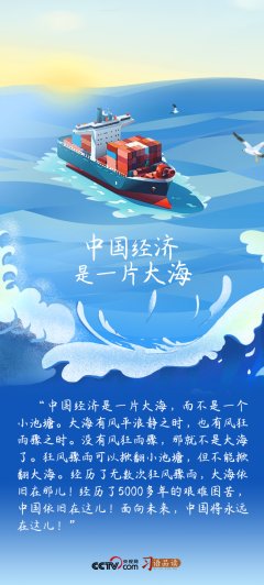 kaiyun 习语品读 | “中国经济是一派大海”